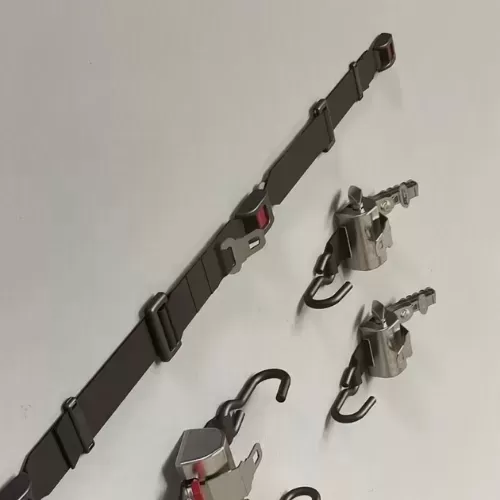 Taban bağlantı ray ve kemerleri